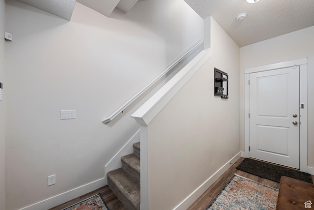 1940 S 200 W Unit 16, Bountiful, UT 84010 - interior space featuring baseboards, wood finished floors, and stairway