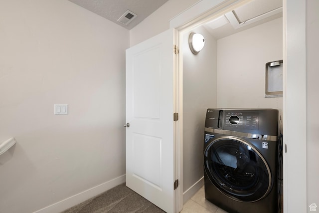 1940 S 200 W Unit 16, Bountiful, UT 84010 - laundry room featuring visible vents, laundry area, baseboards, and washer / clothes dryer