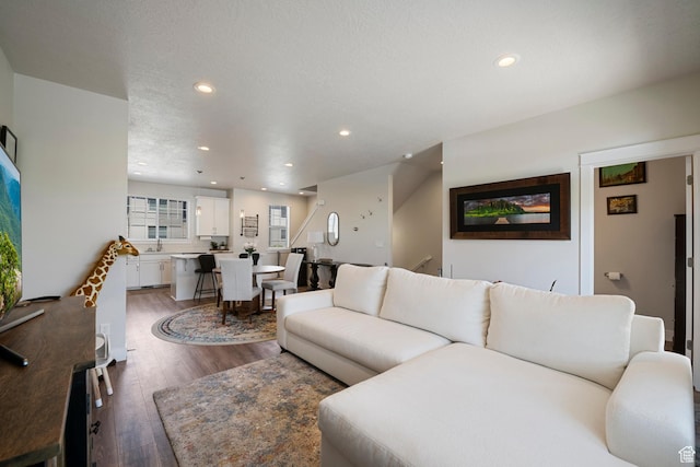 1940 S 200 W Unit 16, Bountiful, UT 84010 - living room with recessed lighting and wood finished floors