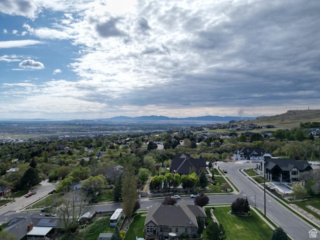 4116 N 800 W, Pleasant View, UT 84414 - aerial view with a residential view and a mountain view