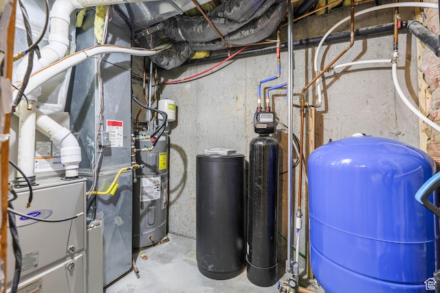 609 E 900 S, Stockton, UT 84071 - utility room featuring water heater