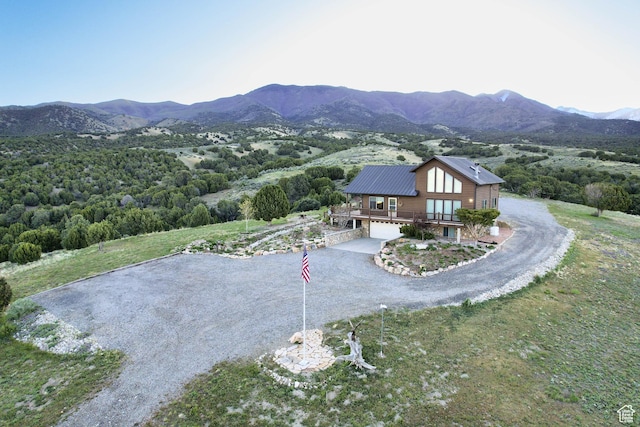 609 E 900 S, Stockton, UT 84071 - aerial view featuring a mountain view