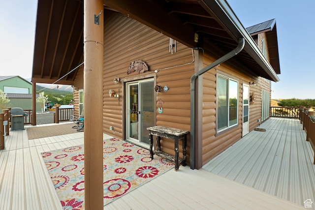 609 E 900 S, Stockton, UT 84071 - deck featuring grilling area