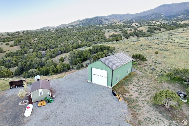 609 E 900 S, Stockton, UT 84071 - birds eye view of property with a mountain view