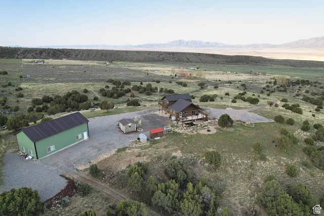 609 E 900 S, Stockton, UT 84071 - bird's eye view with a mountain view and a rural view