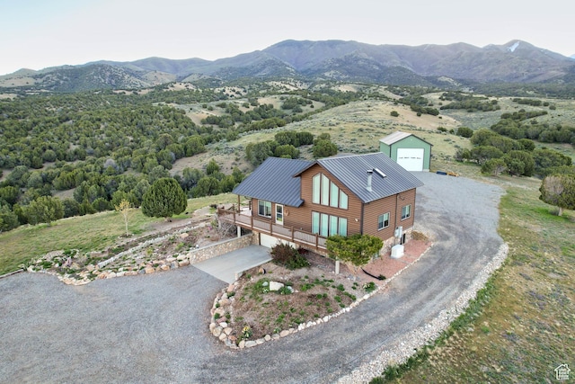 609 E 900 S, Stockton, UT 84071 - aerial view with a mountain view