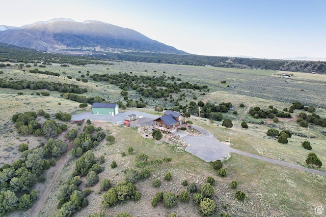 609 E 900 S, Stockton, UT 84071 - birds eye view of property with a mountain view and a rural view