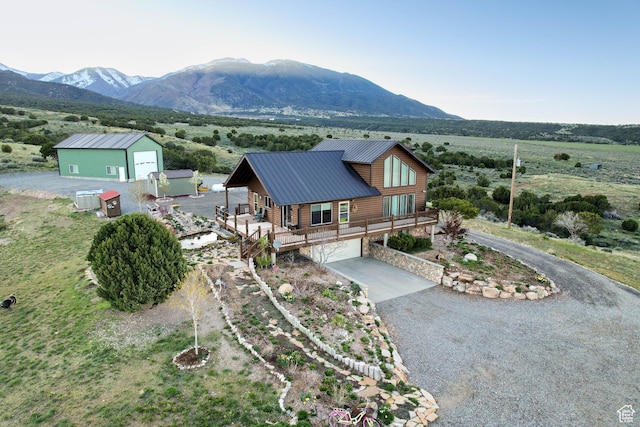 609 E 900 S, Stockton, UT 84071 - bird's eye view with a mountain view