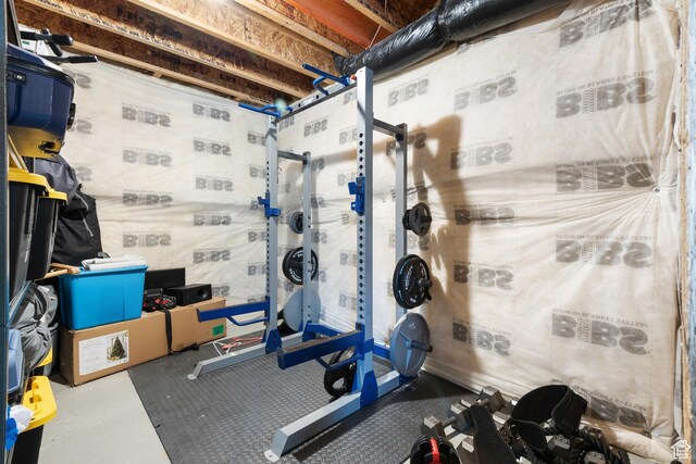 11254 S Bingham Rim Rd W, South Jordan, UT 84009 - view of exercise area