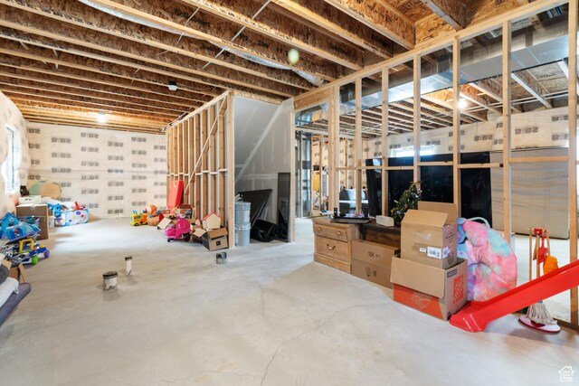 11254 S Bingham Rim Rd W, South Jordan, UT 84009 - view of unfinished below grade area