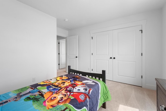 11254 S Bingham Rim Rd W, South Jordan, UT 84009 - bedroom with light carpet and a closet