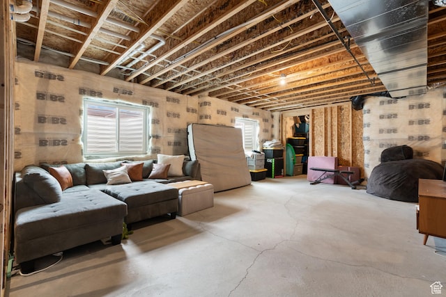 11254 S Bingham Rim Rd W, South Jordan, UT 84009 - below grade area with healthy amount of natural light