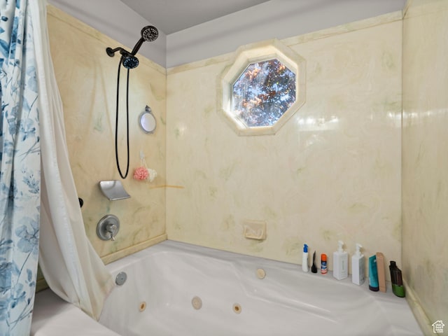 3855 W Elwood Way S, West Jordan, UT 84088 - bathroom with a combined bath / shower with jetted tub