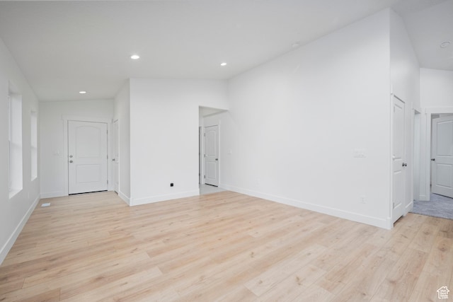 92 N 300 W, American Fork, UT 84003 - spare room with light wood-style flooring, recessed lighting, and baseboards