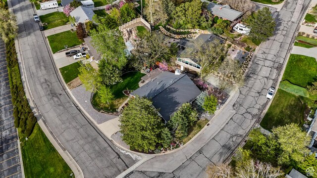 3273 E Bernada Dr, Salt Lake City, UT 84124 - birds eye view of property featuring a residential view