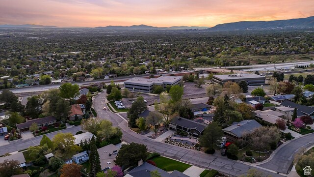 3273 E Bernada Dr, Salt Lake City, UT 84124 - bird's eye view with a mountain view