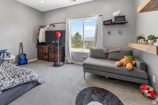 531 E Valley Dr, Heber City, UT 84032 - carpeted bedroom featuring recessed lighting, baseboards, and visible vents