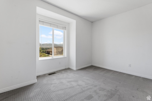 531 E Valley Dr, Heber City, UT 84032 - carpeted spare room featuring baseboards and visible vents