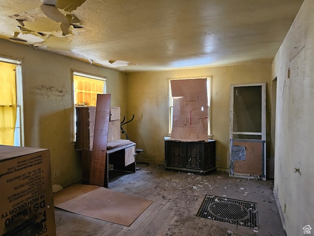 bathroom featuring hardwood / wood-style flooring