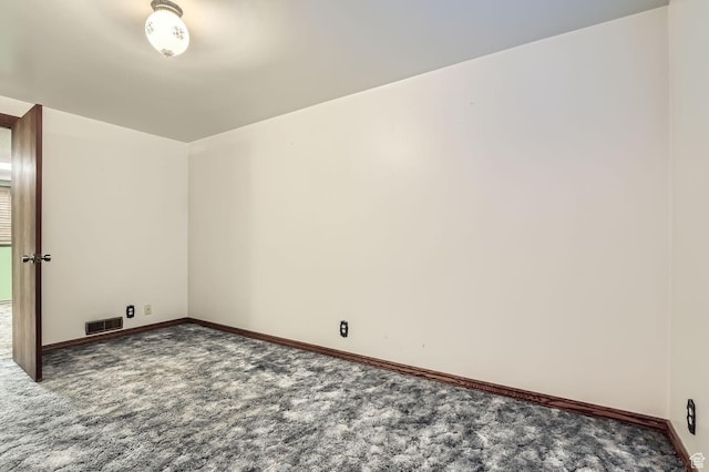 4758 S Mocha Dr W, Taylorsville, UT 84129 - empty room featuring baseboards, carpet, and visible vents