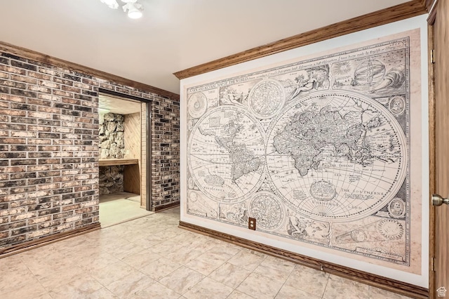 4758 S Mocha Dr W, Taylorsville, UT 84129 - interior space with crown molding