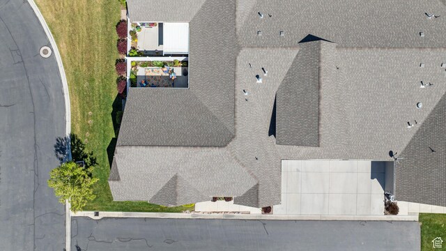 drone / aerial view