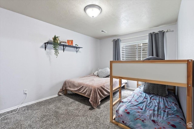 2099 E Hickock Way, Eagle Mountain, UT 84005 - carpeted bedroom featuring a textured ceiling and baseboards