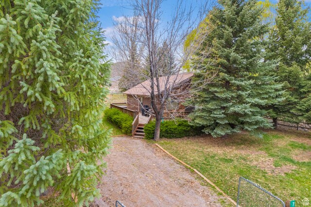 786 W Carter Dr, Pine Valley, UT 84781 - view of property exterior featuring dirt driveway