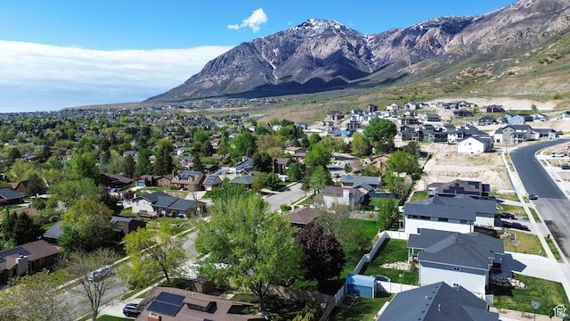 2974 N 1375 E, North Ogden, UT 84414 - aerial view featuring a residential view and a mountain view