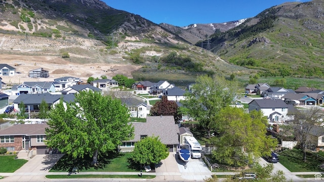 2974 N 1375 E, North Ogden, UT 84414 - aerial view with a residential view and a mountain view