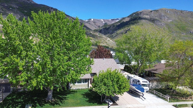 2974 N 1375 E, North Ogden, UT 84414 - exterior space featuring a mountain view