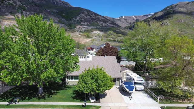 2974 N 1375 E, North Ogden, UT 84414 - exterior space featuring a mountain view