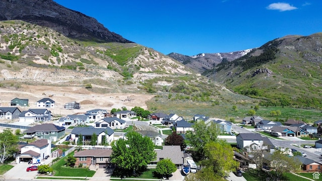 2974 N 1375 E, North Ogden, UT 84414 - bird's eye view featuring a residential view and a mountain view