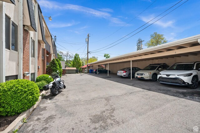 229 N B St Unit 4, Salt Lake City, UT 84103 - view of covered parking lot