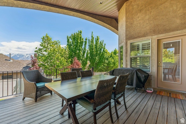 10921 S Renengade View Ln W, South Jordan, UT 84095 - view of wooden deck