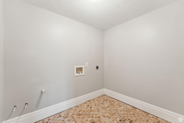 10921 S Renengade View Ln W, South Jordan, UT 84095 - laundry room with washer hookup, baseboards, laundry area, and electric dryer hookup