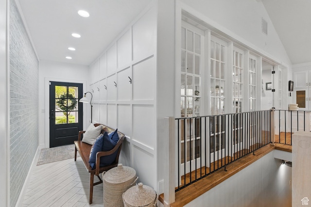 15 S 300 E, Payson, UT 84651 - hall with recessed lighting, wood finished floors, and visible vents