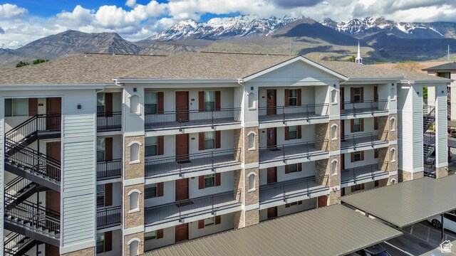 1140 W 950 N Unit E202, Orem, UT 84057 - view of building exterior featuring a mountain view