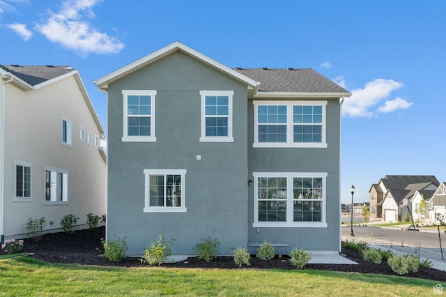 6621 W Spring Snow Ln, Herriman, UT 84096 - back of house featuring stucco siding