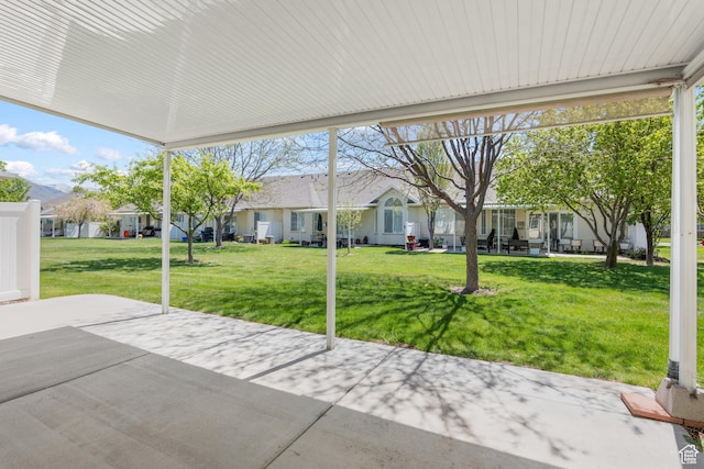 1139 Grainery Cv, Riverton, UT 84065 - view of patio / terrace with a residential view