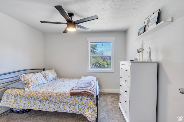 84 W Wasatch St S, Midvale, UT 84047 - carpeted bedroom with a ceiling fan and baseboards