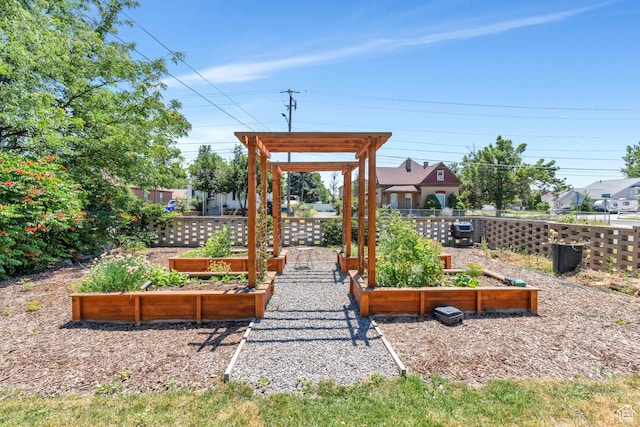 84 W Wasatch St S, Midvale, UT 84047 - view of jungle gym featuring fence and a vegetable garden
