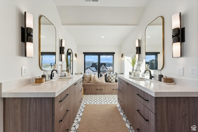 205 W Lazy Acres Ln, Kamas, UT 84036 - ensuite bathroom featuring two vanities, a sink, and ensuite bathroom