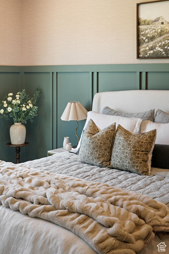 205 W Lazy Acres Ln, Kamas, UT 84036 - bedroom featuring a decorative wall
