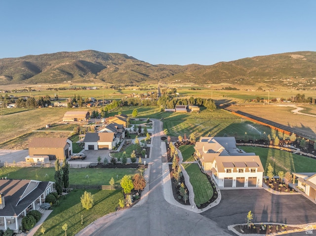 205 W Lazy Acres Ln, Kamas, UT 84036 - drone / aerial view featuring a mountain view and a rural view