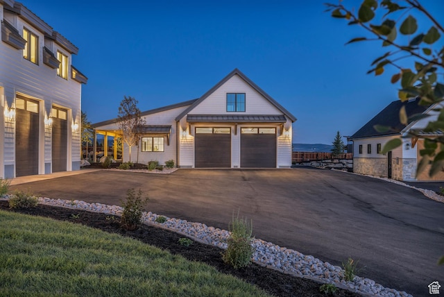 205 W Lazy Acres Ln, Kamas, UT 84036 - view of front of home featuring a standing seam roof