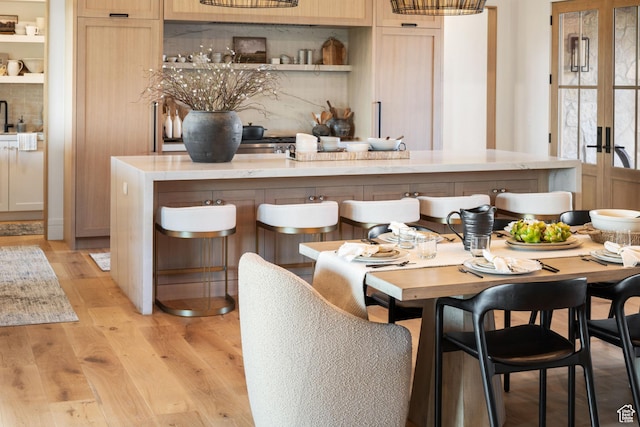 205 W Lazy Acres Ln, Kamas, UT 84036 - dining room featuring light wood-style floors