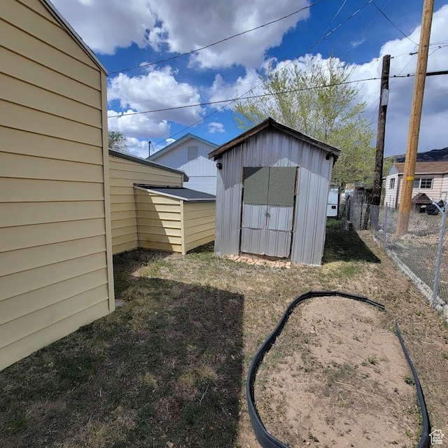 207 N Rawlins St, East Carbon, UT 84520 - view of shed with fence