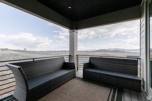 207 E Clubhouse Dr Unit 40, Garden City, UT 84028 - balcony featuring a mountain view