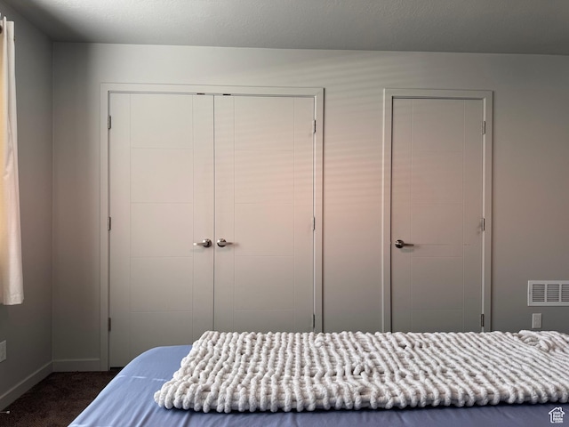675 S 100 W Unit A203, Springville, UT 84663 - bedroom featuring visible vents, carpet flooring, baseboards, and a closet
